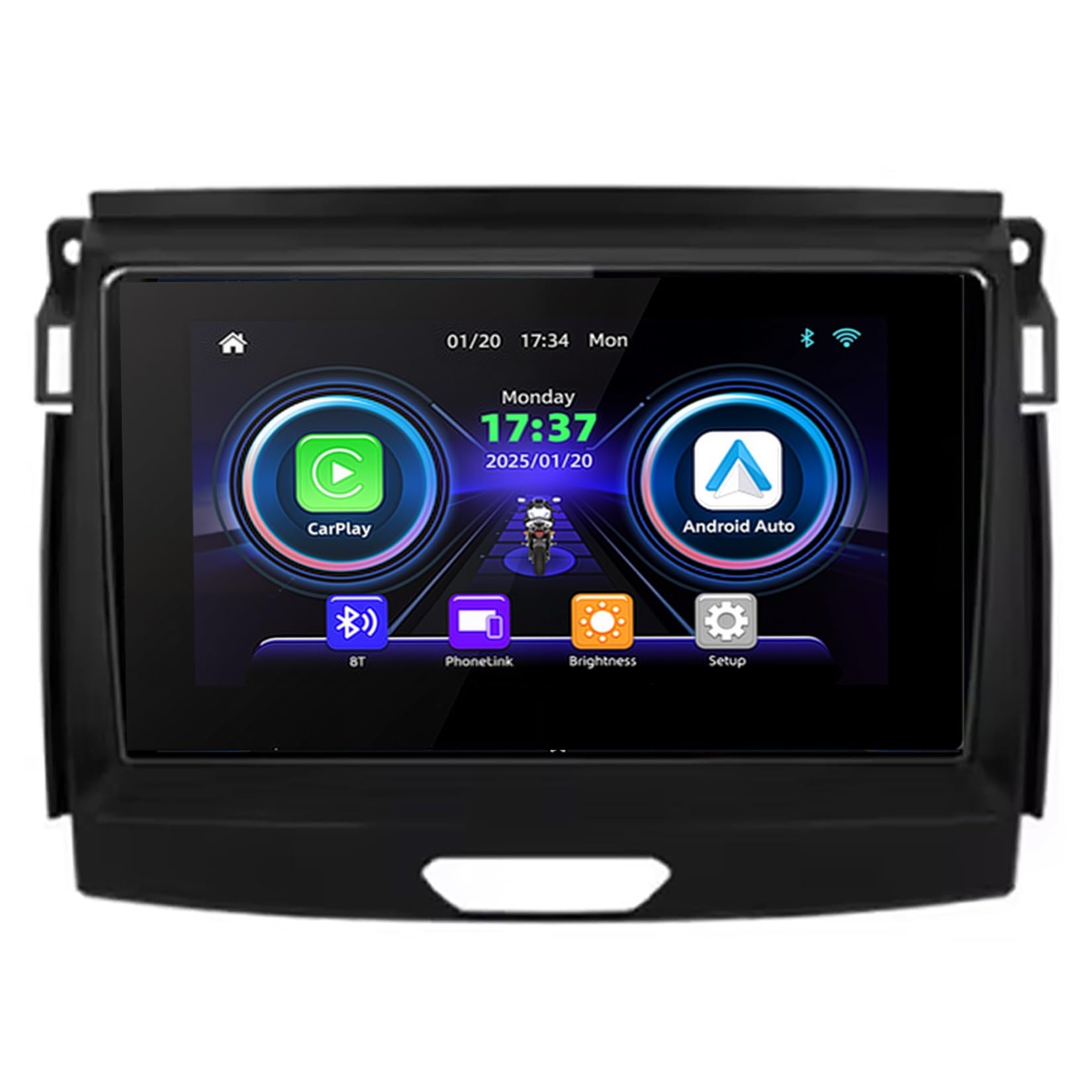 Autoradio Android Ford Ranger 2015-2020 équipé de GPS de navigation TrailMax - 8