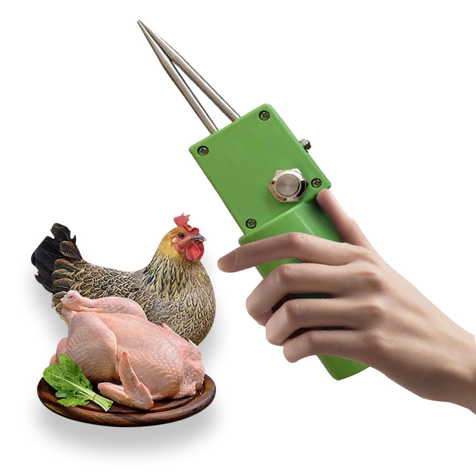 Máquina desplumadora de Aves desplumador eléctrico de Pollos, Desplumadora De Pollos De Mano máquina desplumadora de Pollos para Quitar Plumas de Pollo, Pato, pájaros, Pavo