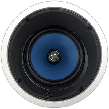 82AC Silver Ticket In-Ceiling Speaker with Pivoting Tweeter & Angled Woofer 8 Inch Angled in-ceiling 11.3 inch overall size