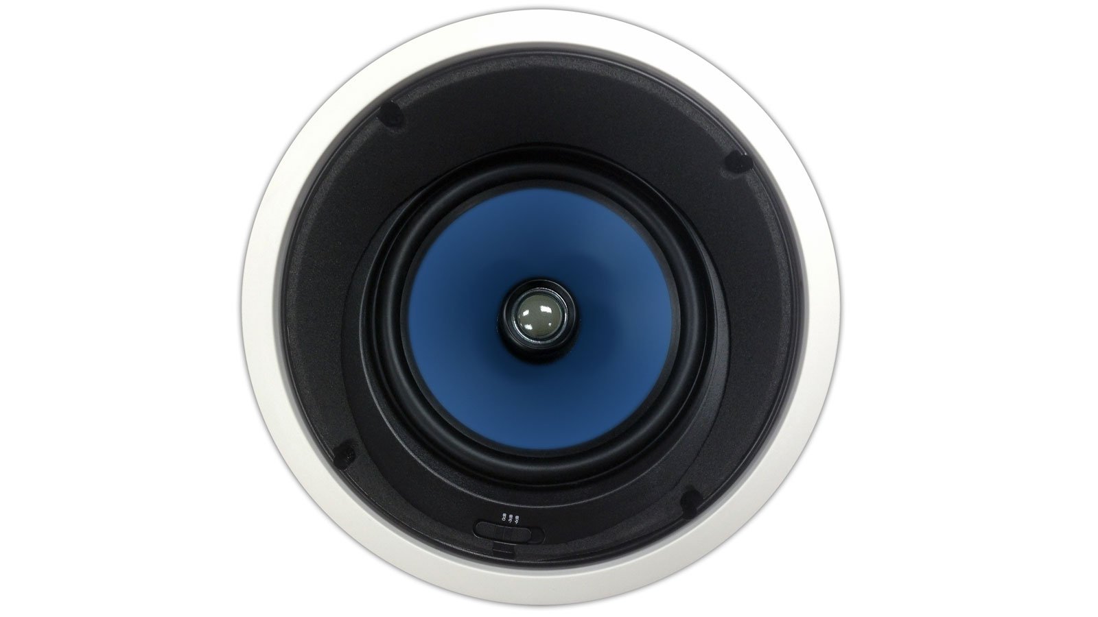 82AC Silver Ticket in-Ceiling Speaker with Pivoting Tweeter &amp; Angled Woofer (8 Inch Angled in-Ceiling) 11.3 inch Overall Size