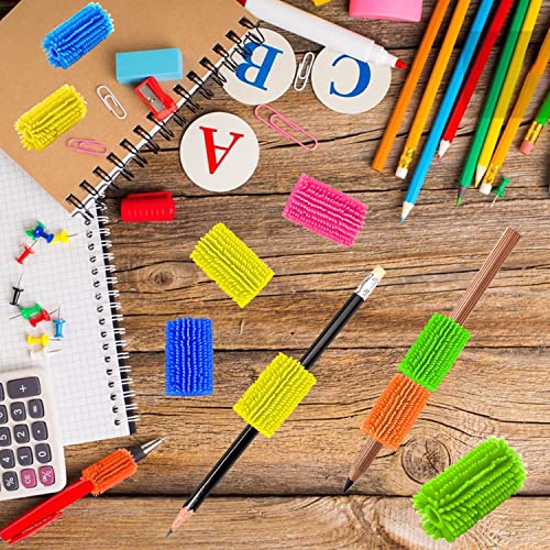 Galagee Reusable Squishy Pencil Grips For Kids Handwriting - Perfect Colorful Cushioned Pencil Holder Writing Aid Grip Trainer,Universal Ergonomic Writing Aid For Righties And Lefties (10 Pcs) #TOP5
