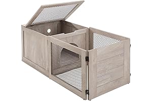 unipaws 3 in 1 Mutil Purpose Cat Birthing Nesting Box, Cat House...