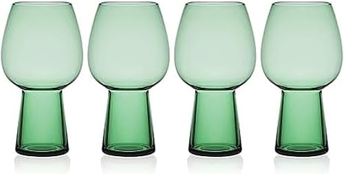 Mikasa Phoebe - Vaso para bebidas (4 unidades), color salvia