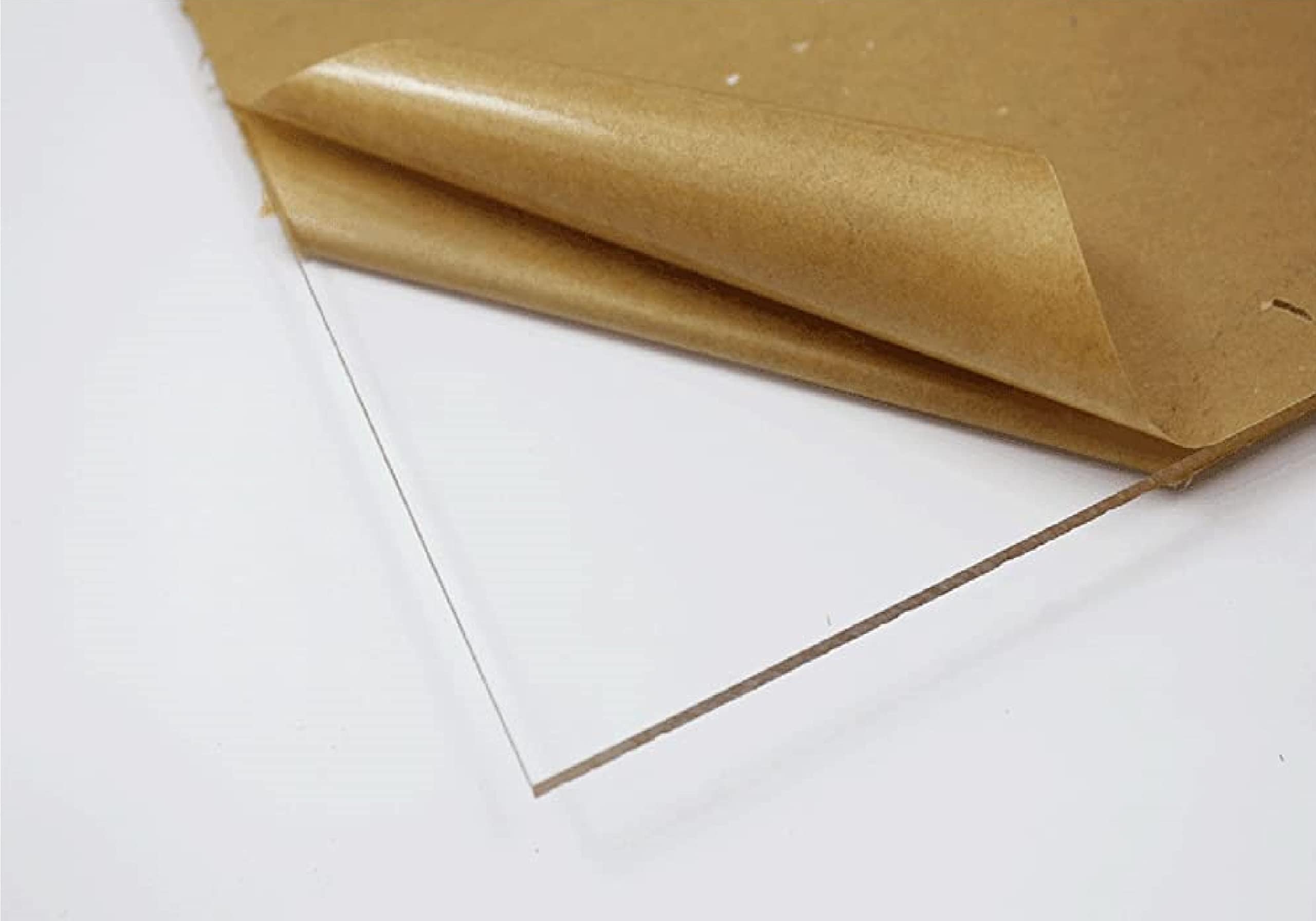 DLS Clear Acrylic Sheet 2 mm Thickness 12 x 12