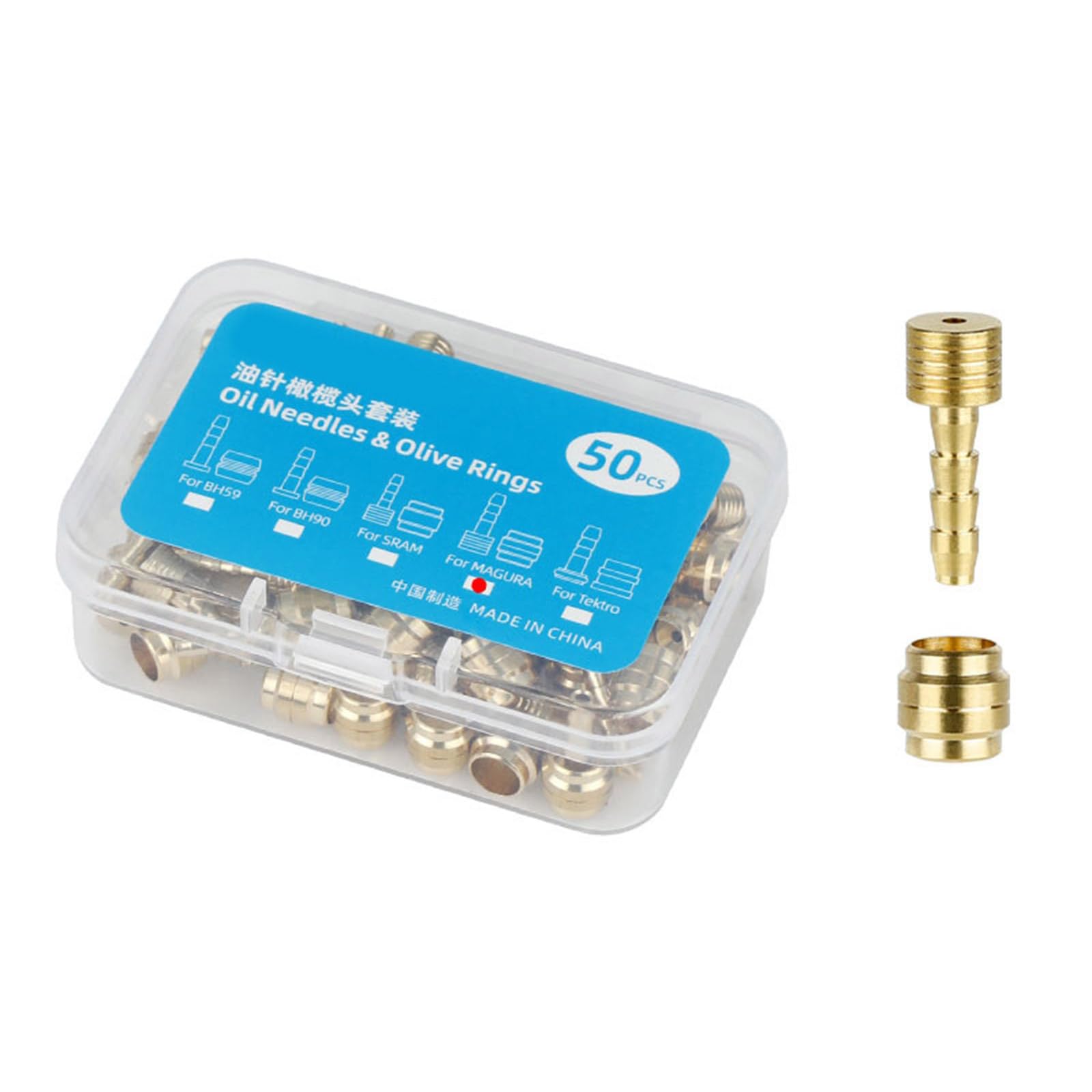 Hdoytxxm Applicable To Magura 50 Set Bike Brake Connecting Insert For Replacing Bicycles Hydraulic Brakes Hose Road Bicycles Brake Insert Bike Oil Needle Connectors