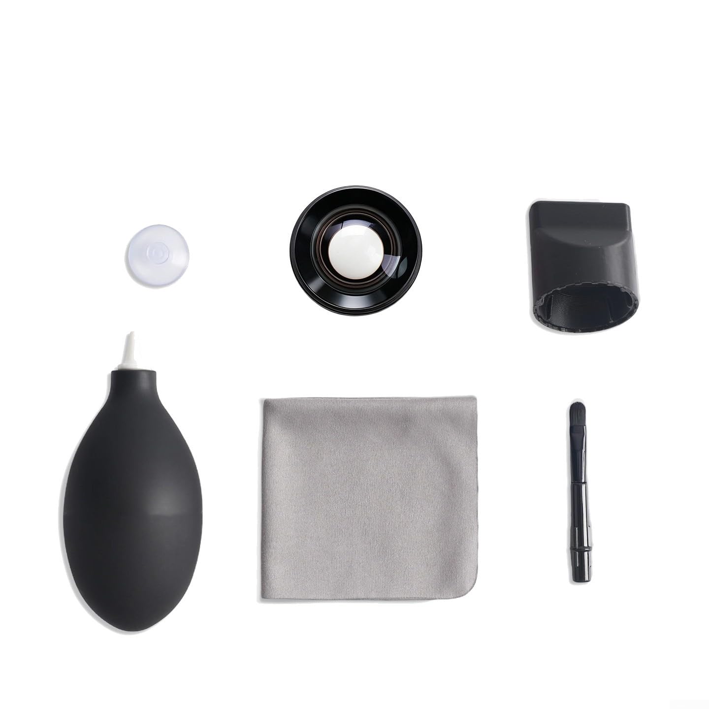 Lente di ricambio in vetro di alta qualità per Dji Avata 360 offrendo HD e vestibilità precisa in dimensioni compatte nere per esigenze di riparazione della fotocamera senza cuciture (2 pezzi)