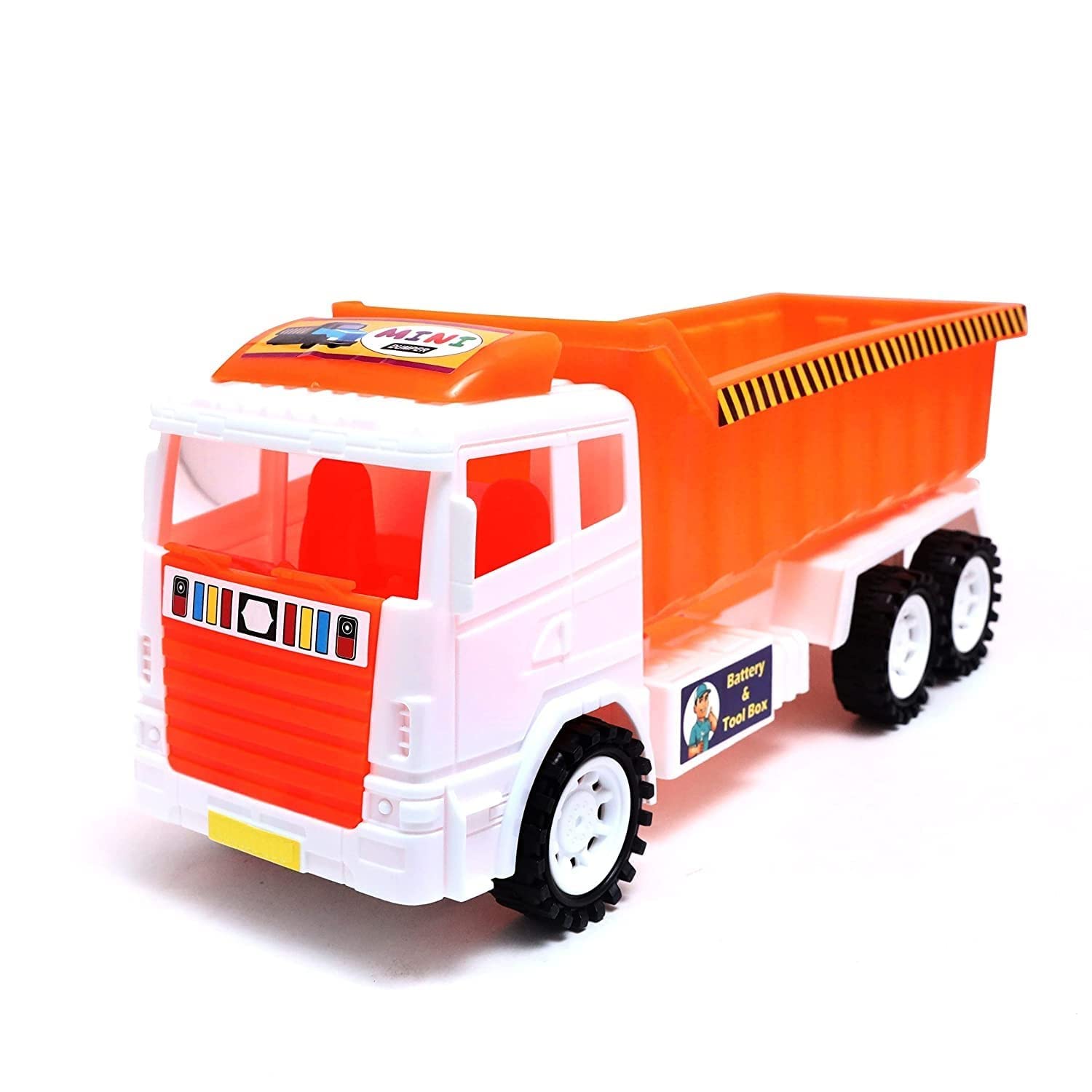 PRIMEFAIR Construction Vehicles for Kids Pretend Play Toy Trucks Push and Go Run Fast Mixer Tanker Toy for Kids, Boys, Girls, Children Friction Powered Toy (B0BRL855GW) Amazon Price History, Amazon Price Tracker