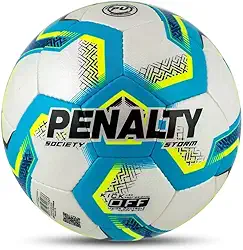 Bola Penalty Storm XXIII Society Branca e Azul