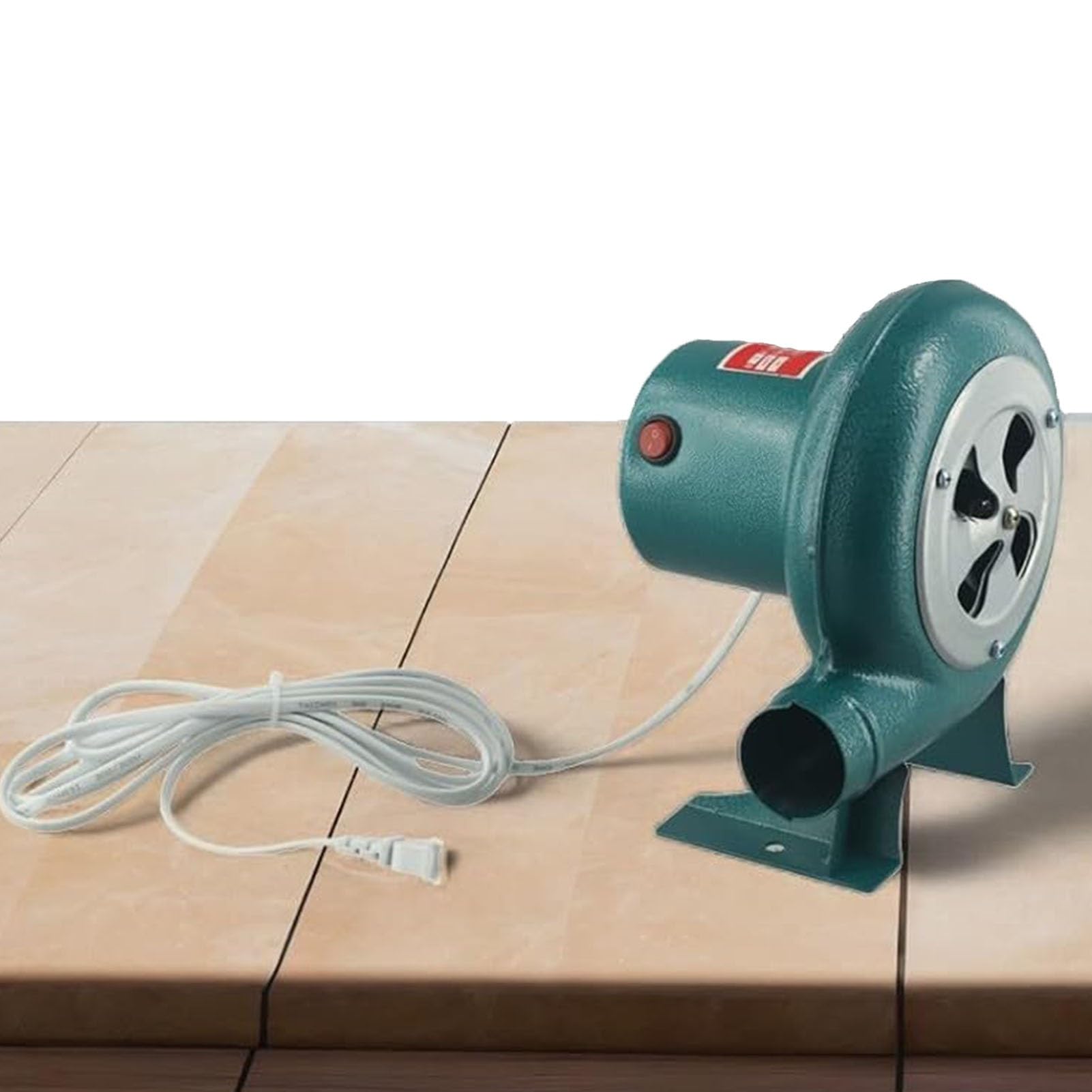Dmuchawa odśrodkowa do grilla, elektryczna dmuchawa do grilla, dmuchawa do grilla, żeliwna dmuchawa do gotowania, z korbą (60 W)