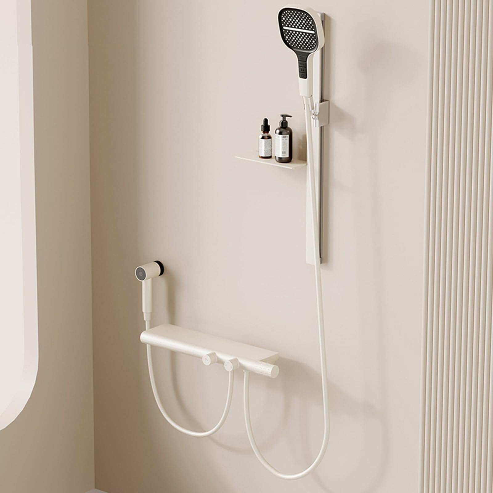 Mélangeur thermostatique douche et baignoire cascade haute qualité avec finition élégante