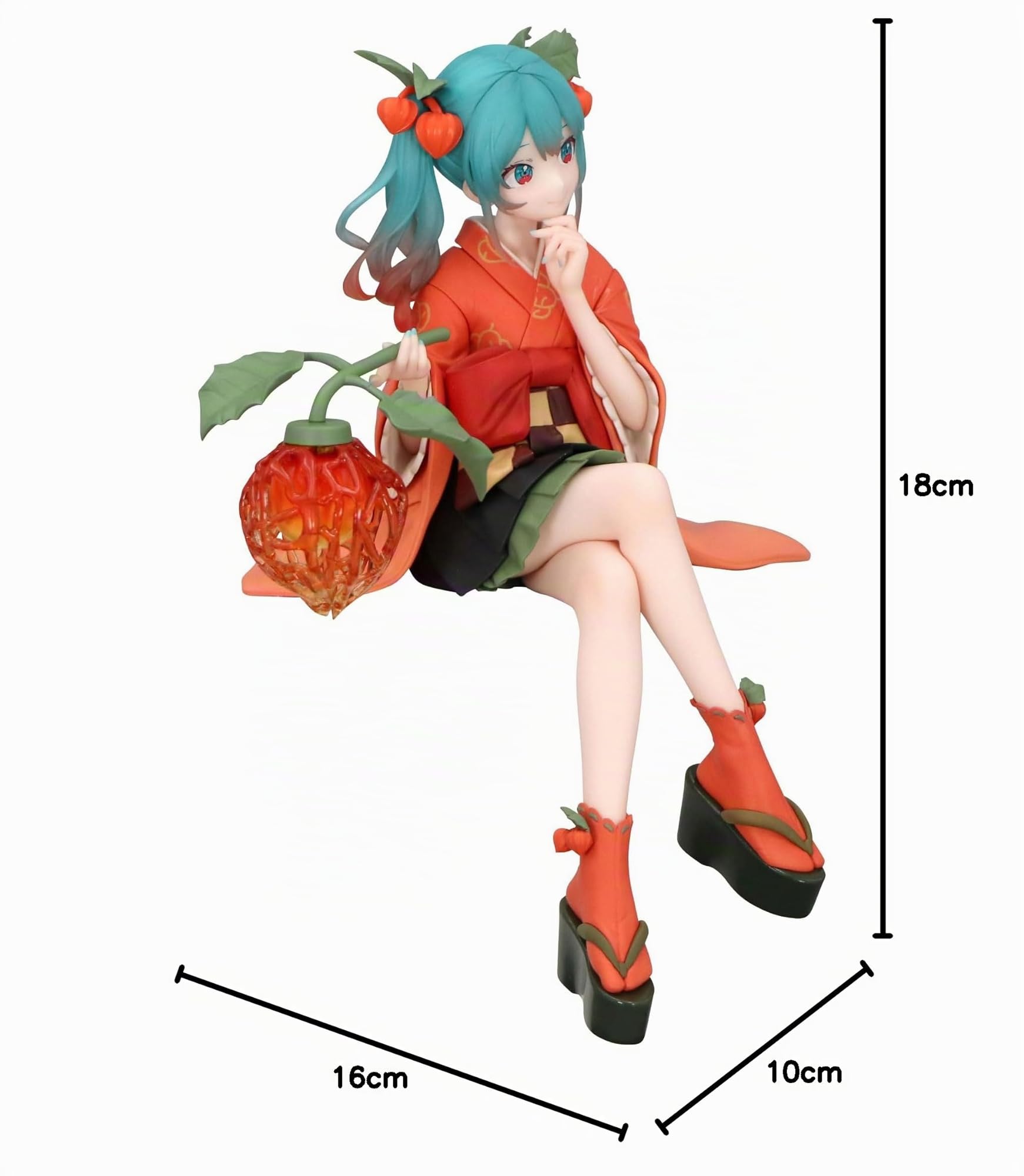 Hatsune Miku Noodle Stopper PVC Statue Flower Fairy Winter Cherry 15 cm