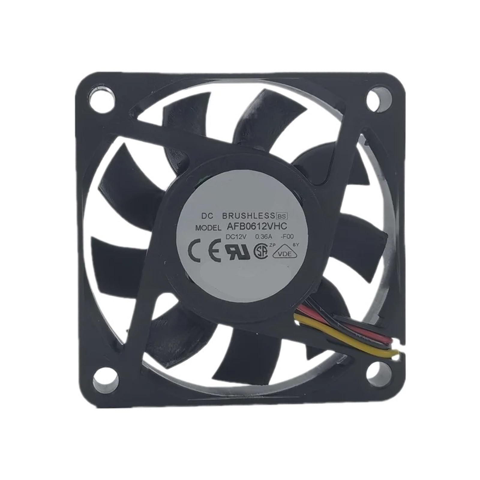 YMUGUEGH AFB0612VHC 6015 12V 0.36A 6CM cooling fan