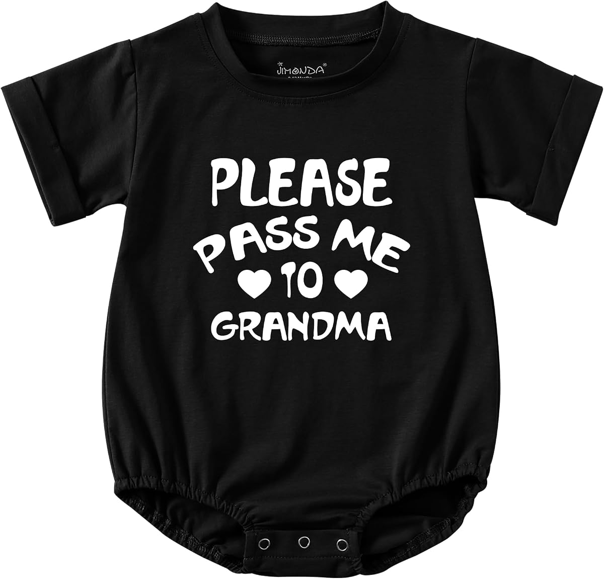 Jimonda Baby Bodysuit Boy Girl Bubble Romper Cotton Short Sleeve Outfits | Funny Slogan Baby Clothes, Cute Newborn T-Shirt, Unisex, Gender Neutral, Lightweight, Breathable, Pregnancy Announcement
