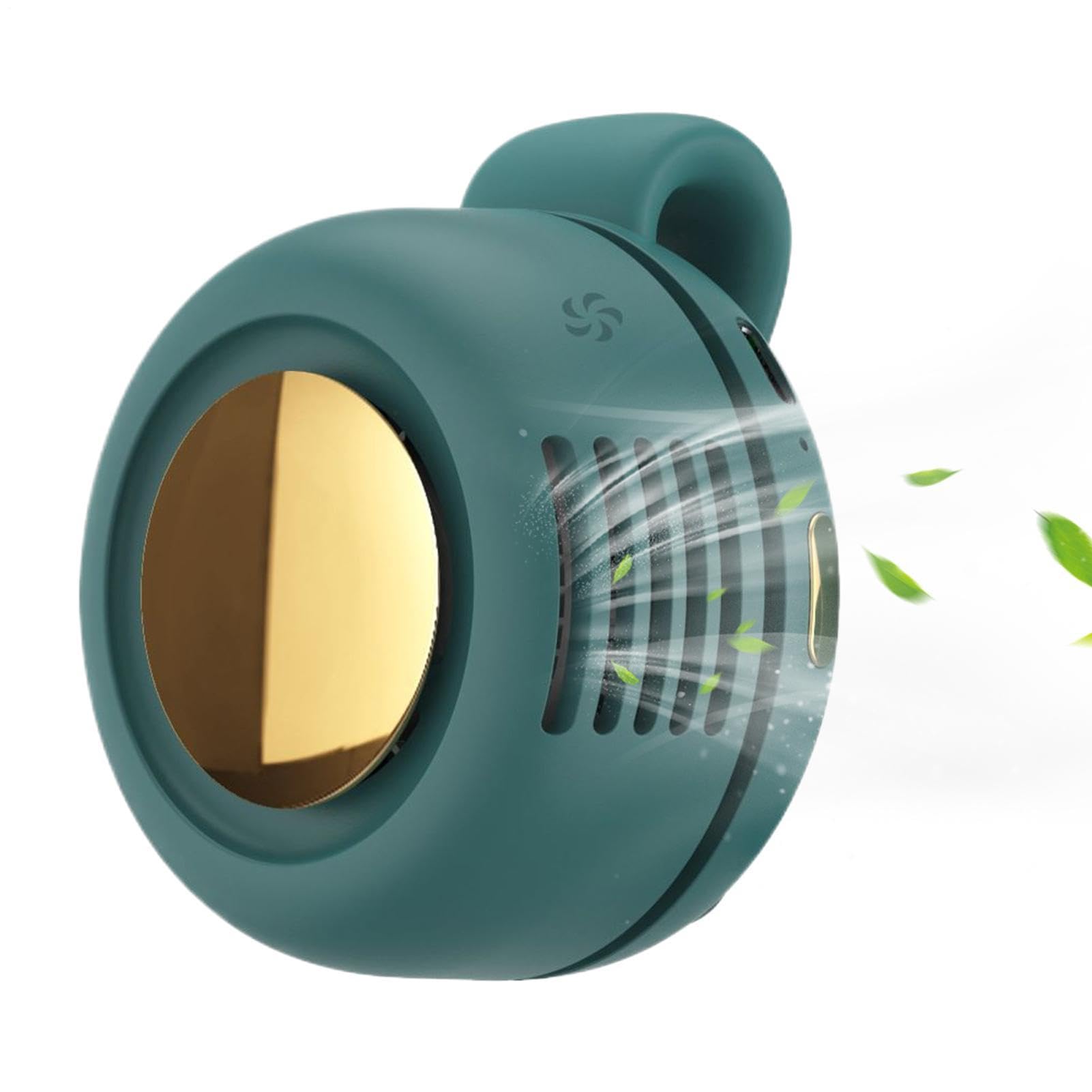 Generico Ventilatore Da Clip,3 Velocità Portatile Senza Pale Silenzioso | Ventilatore a clip personale per camicia,Per Estate Viaggi Campeggio Outdoor Escursionismo Arrampicata