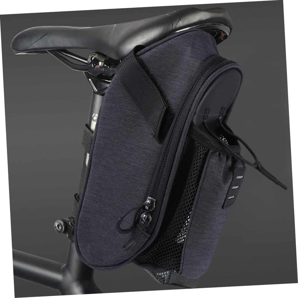 Toddmomy Bolsa de de Bicicleta Exterior alforjas para portaequipajes Trasero de Bicicletas Largo cesto Bolsa de Bicicleta Multifuncional Bolsa portabicicletas Black