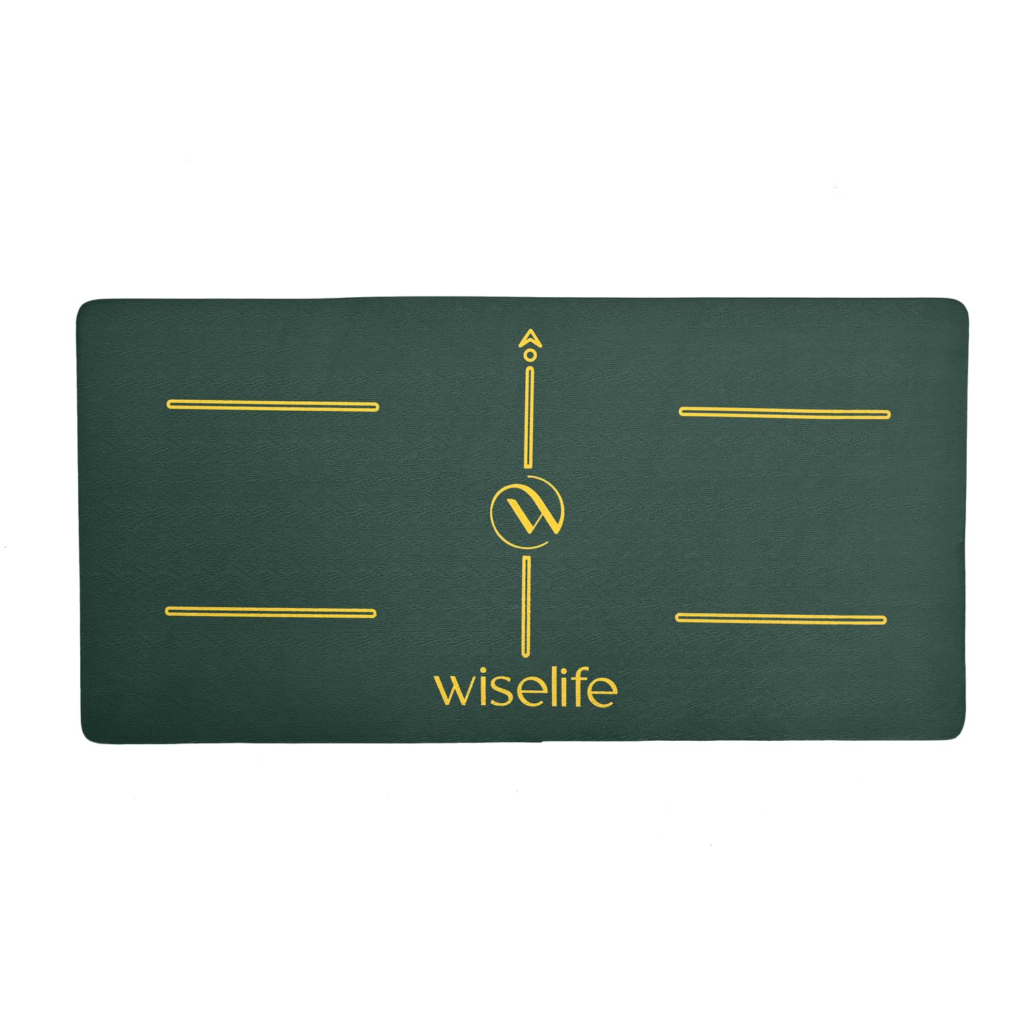 WiseLife 16 MM Yoga Cushion Pad - Green | Elbow & Knee Pad | 24x12 inch | High Density Premium ECO TPE Foam Material | Extra Cushion, Professional Grip & | Support for Knees, Hands, Wrists, and Elbows | Pushups, Yoga, Meditation, Pilates, Exercise & Workout-image-34