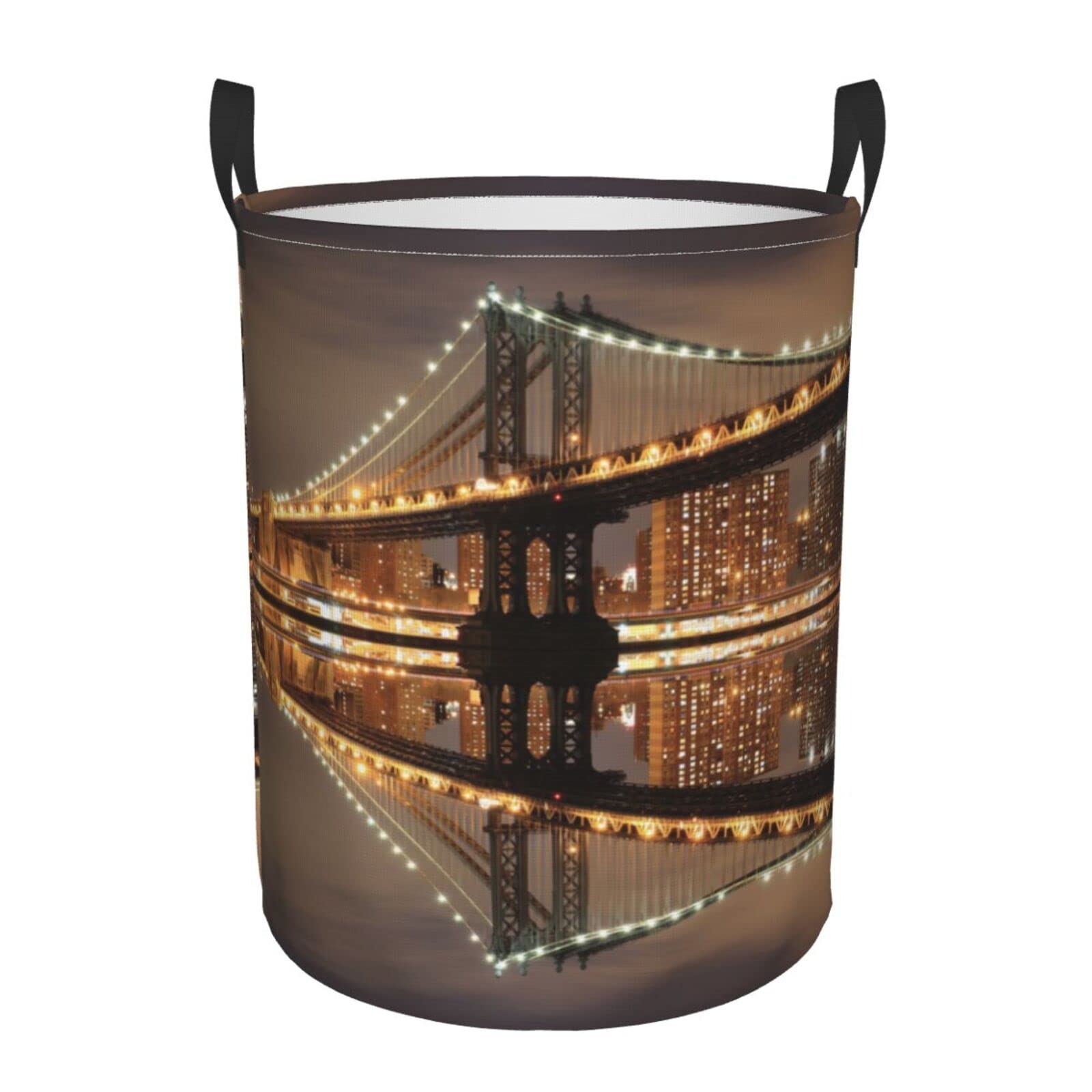 Grand panier à linge pliable pour organiser la salle de bain