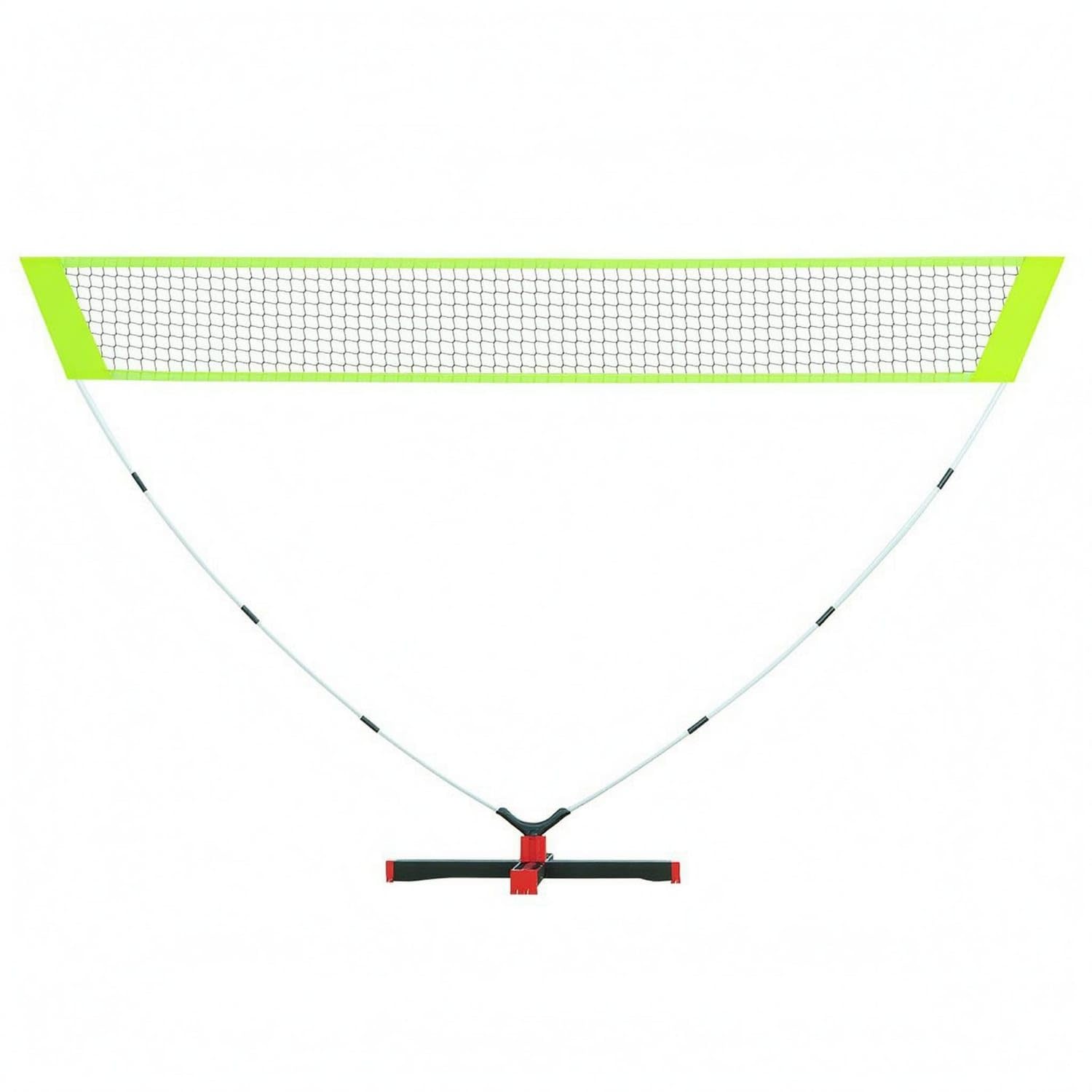 Easy Installation Portable Badminton Net Rack Compact Storage Freestanding Badminton Net Black Mesh, Portable Net Rack-image-11