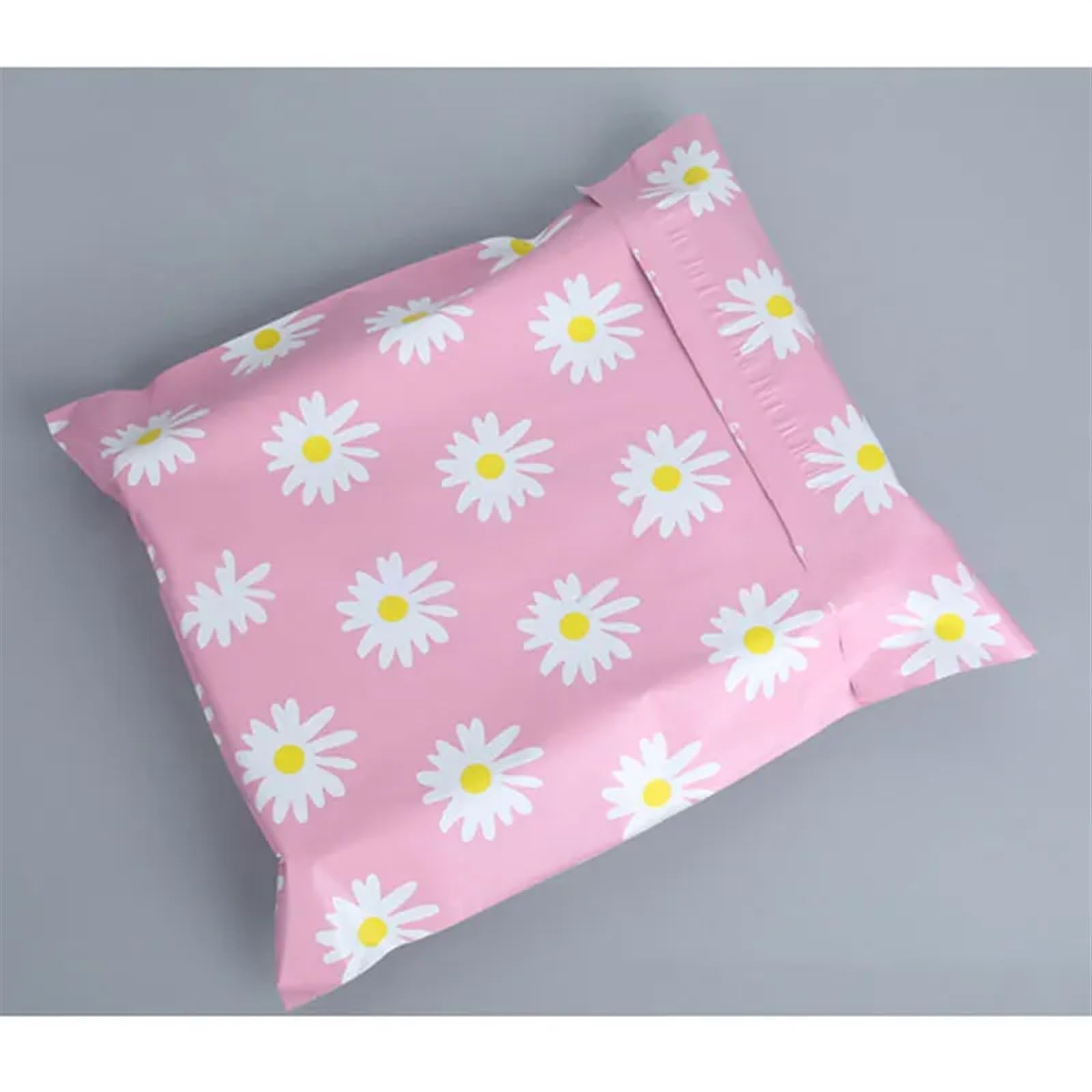 Sacchetti per Spedizioni in Plastica Busta da 50 Pezzi addensata Buste for spedizione in Poliestere for Abbigliamento Stampa di Fiori di Frutta Borsa for corriere Custodia in plastica Impermeabile (C