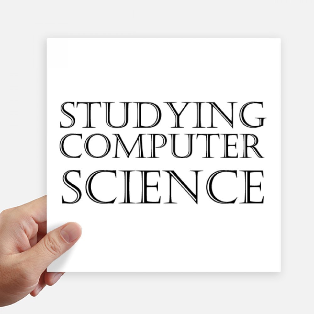 Stickers estudiar informática para decorar tu zona de estudio maletas de viaje y motocicletas