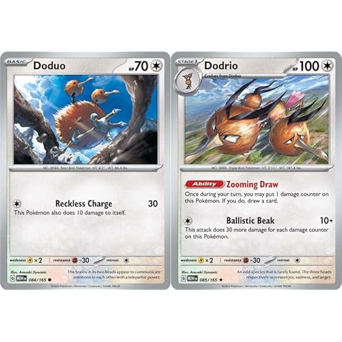 Dodrio Holo Rare Card Set Collection Cover