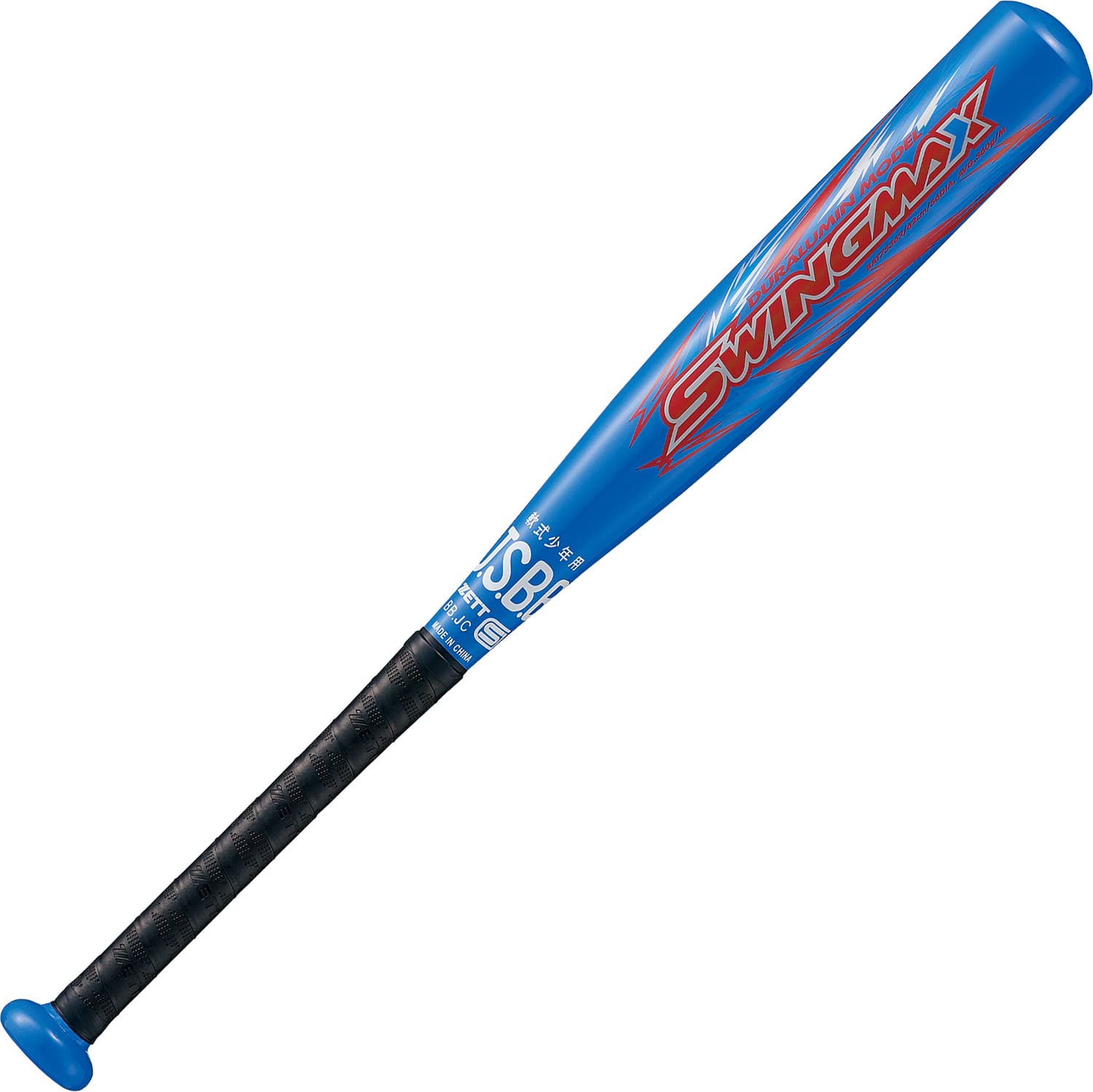 Zett BAT75362 Soft Baseball Bat, Swing Max, Metal (Super Duralumin 