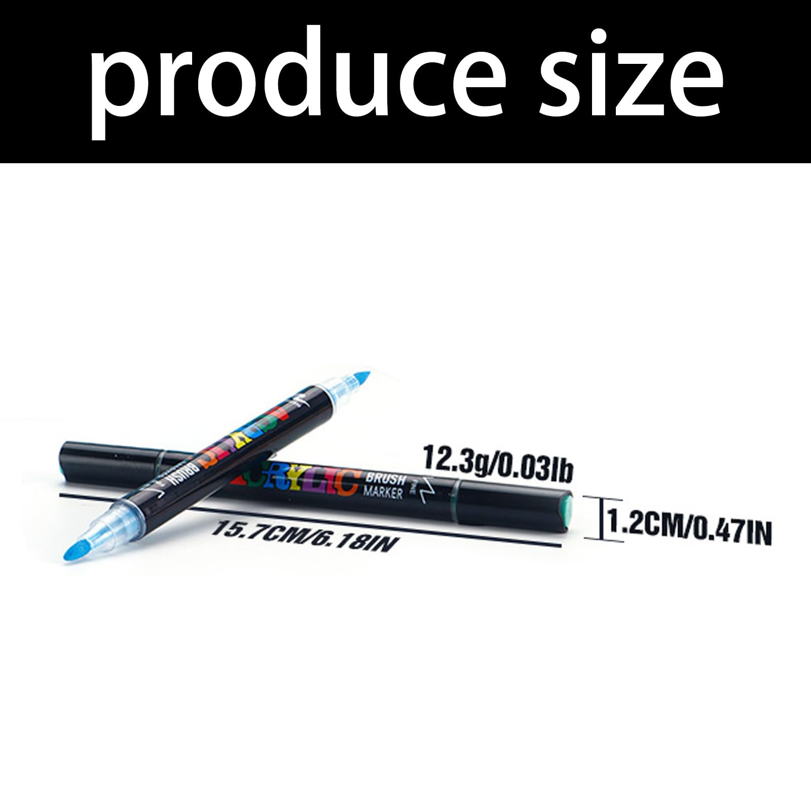 Marker Set, professionelle Farben für Künstler, Studenten, Zeichnen, Skizzieren, Bastelprojekte, praktischer Aufbewahrungskoffer, Kunstmarker Set, Zeichnen