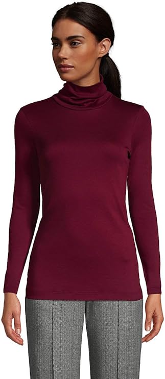 Lands end supima turtleneck Clearance