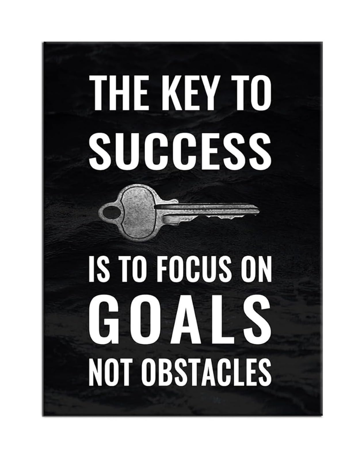 GYQYJPFZM Success Inspirational Quotes Canvas Wall-Art Motivational Poster for Teen Room Classroom Office Decor Ready to Hang