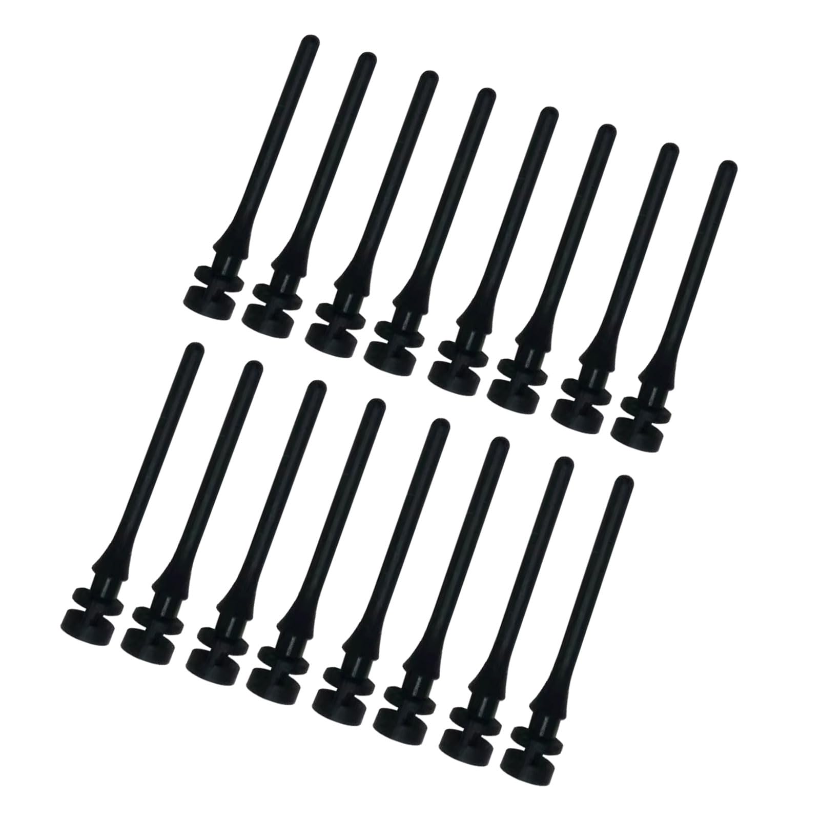 Fentency Rubber Rivets Silicone Fan Shock Absorbing Pad 16PCS Vibrations Dampening Mounts for Quiet Computer Cooling Silicone Fan Vibrations Damping Mounts