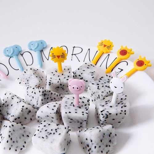 Miniatura 2 de Juego de tenedores para niños con diseño de animales 20 piezas de liangxiang