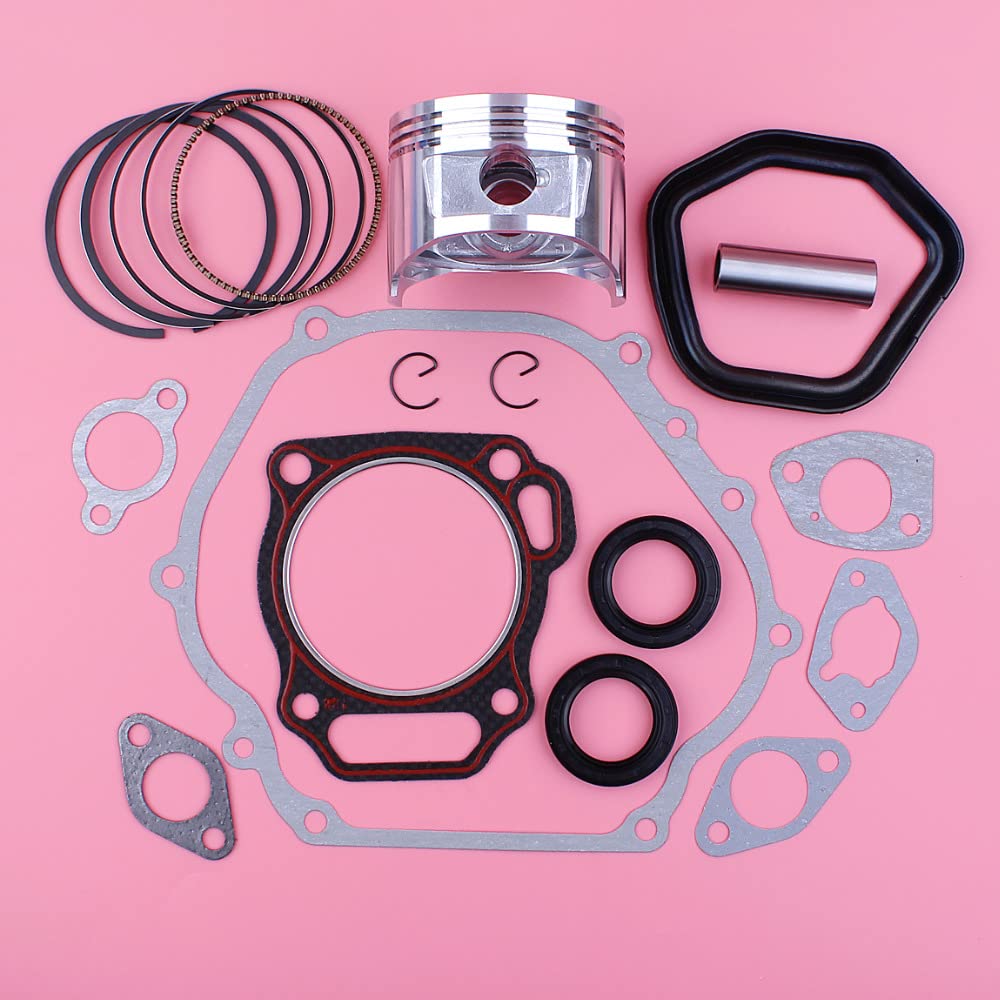 Juego de juntas completas de sello de aceite Circlip de anillo de pasador de pistón de 88mm for pieza de repuesto de motor de Gas GX390 13HP GX 390 188F