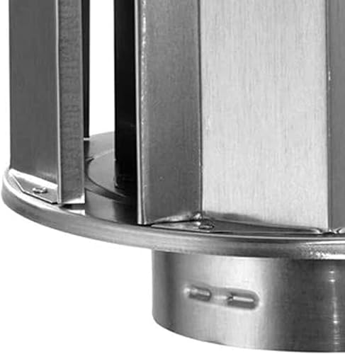 Miniatura 5 de DuraVent 4GVVTH - Tapón de lluvia para ventilación de gas tipo B de 4 pulgadas de diámetro, 8 pulgadas de alto, con sello de sistema DuraLock para