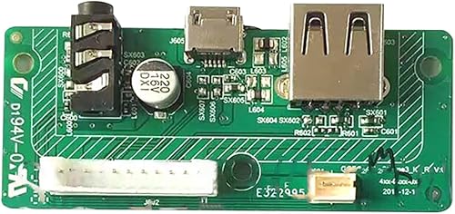 Miniatura 5 de Reemplazo del puerto de carga del altavoz para JBL Charge 3 versión GG, placa de circuito del módulo de carga rápida para bricolaje