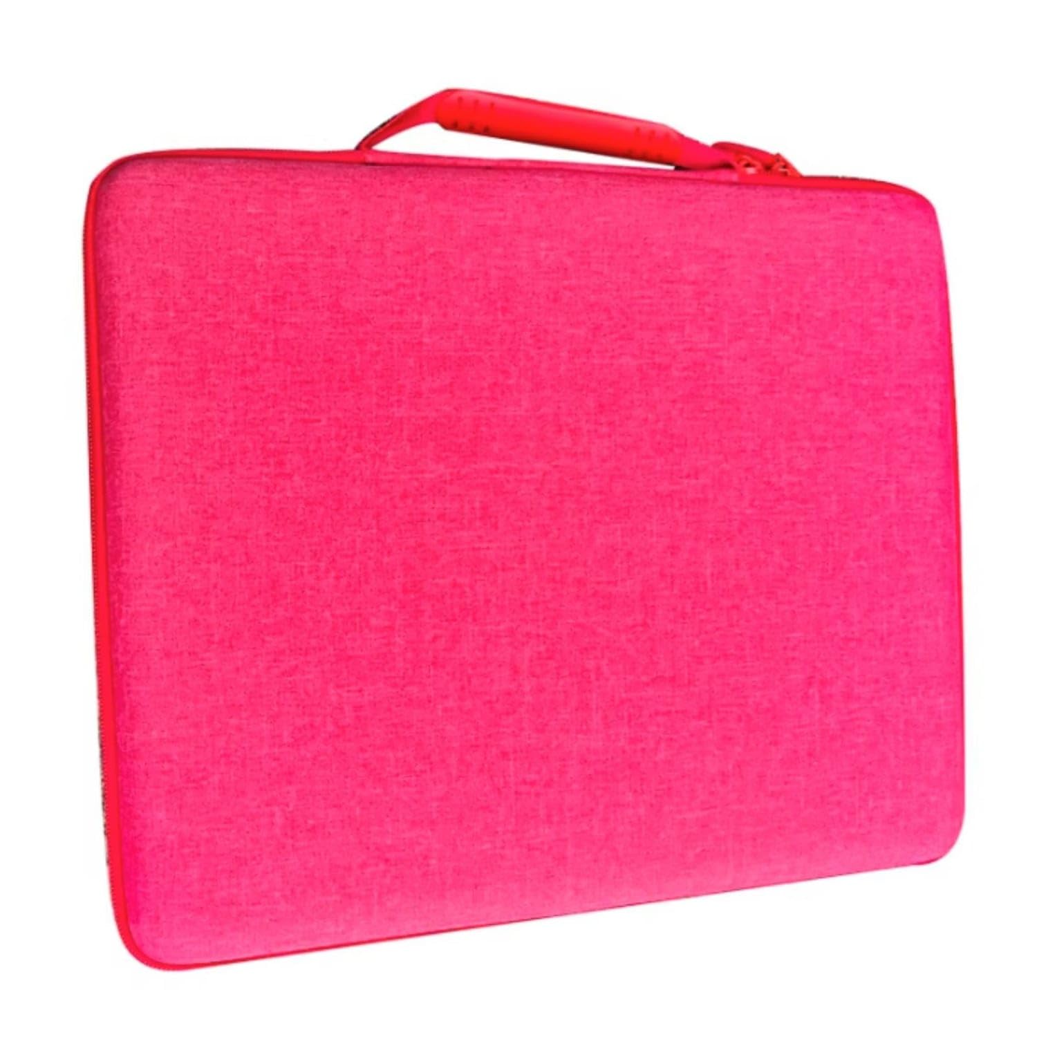 Shockproof Hard Shell Weight Scale Bag Pressure Resistant Body Body Composition Scale Carrying Case Zipper Closure Dustproof, Red-picture-18