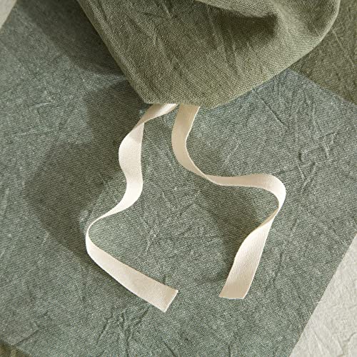 Bobode Green Plaid Duvet Cover King Size Cotton Grid Duvet Cover Set Buffalo Plaid Modern Checkered Bedding Sets With Zipper Closure & Corner Ties,Durable Easy-Care,Soft-No Comforter Insert #TOP6