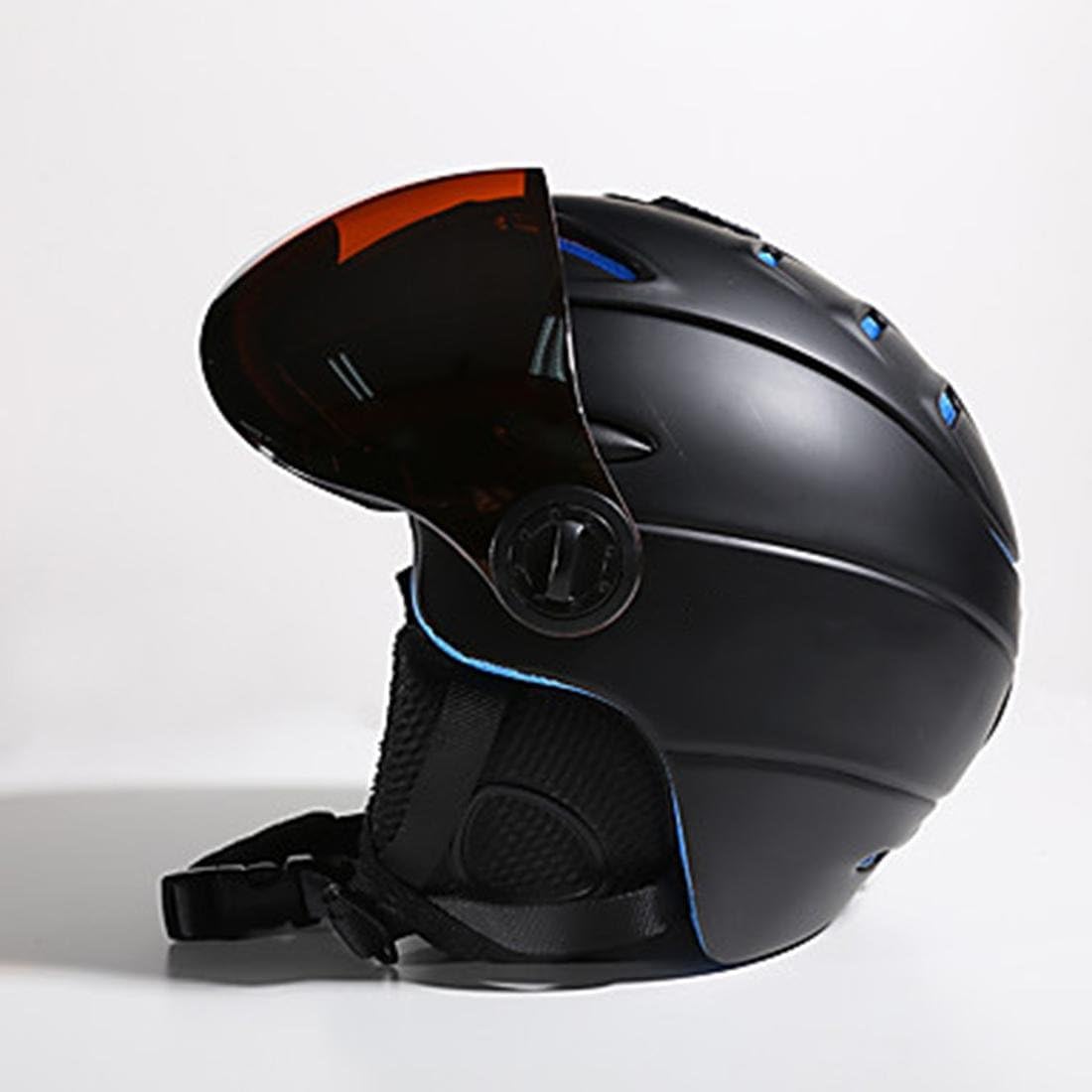 MOON Women's Men's Bike Helmet 12 Vents Cycling Snow Sports Winter Sports Ski Snowboarding Downhill Skate M:55-58CM L:58-61CMPC , l