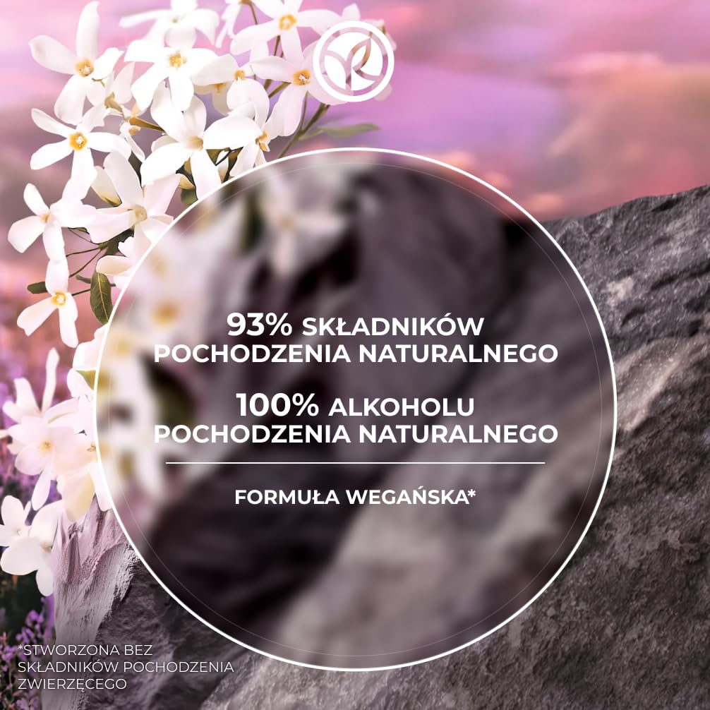 Yves Rocher Sur la LANDE – mineralno-ambrowo-kwiatowa woda perfumowana z rumiankiem, jaśminem i bretońskimi algami – świeżość dzikich kwiatów i słonej bryzy – zrównoważona intensywność – 100 ml