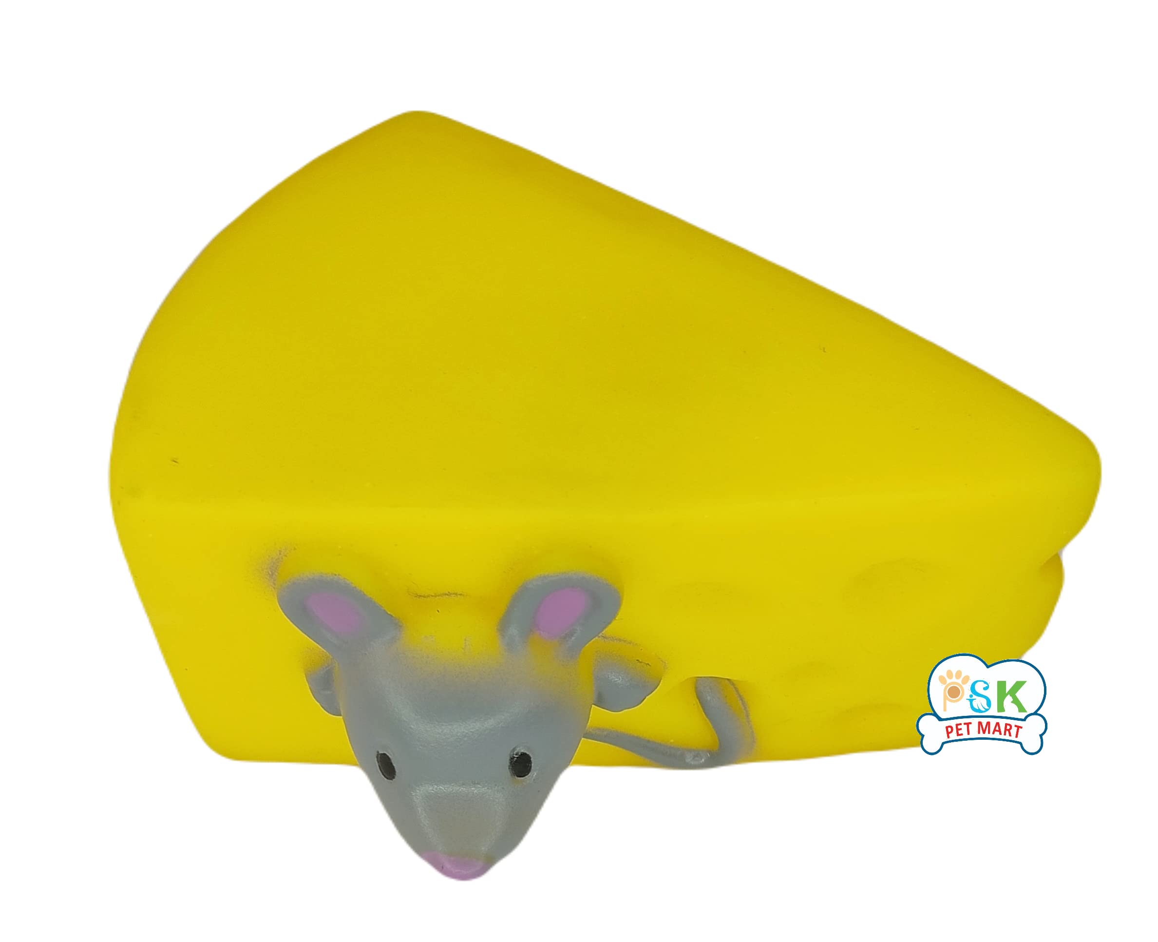PSK PET MART Dog Toys, Teeth Cleaning Squeaky Chew Toys Dog Supplies Dog Toy Cheese Squeaky Pet Toys (Yellow) (Pack in 1 Pcs ) (B0B7N18LJM) Amazon Price History, Amazon Price Tracker