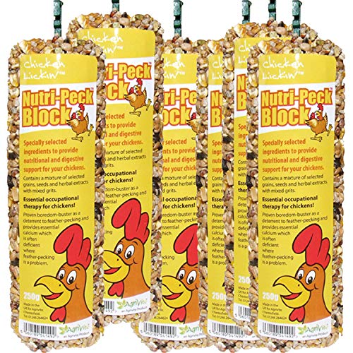Chicken Lickin Nutri-Peck Treat Block 250gm 6 Pack