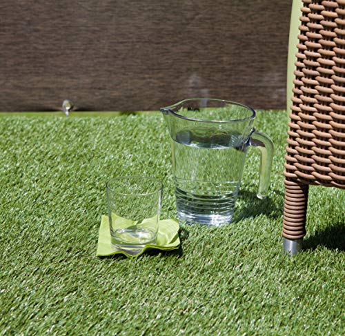 Gazon artificiel Chelsea pour balcon et terrasse ombragée rouleau 1x4 m