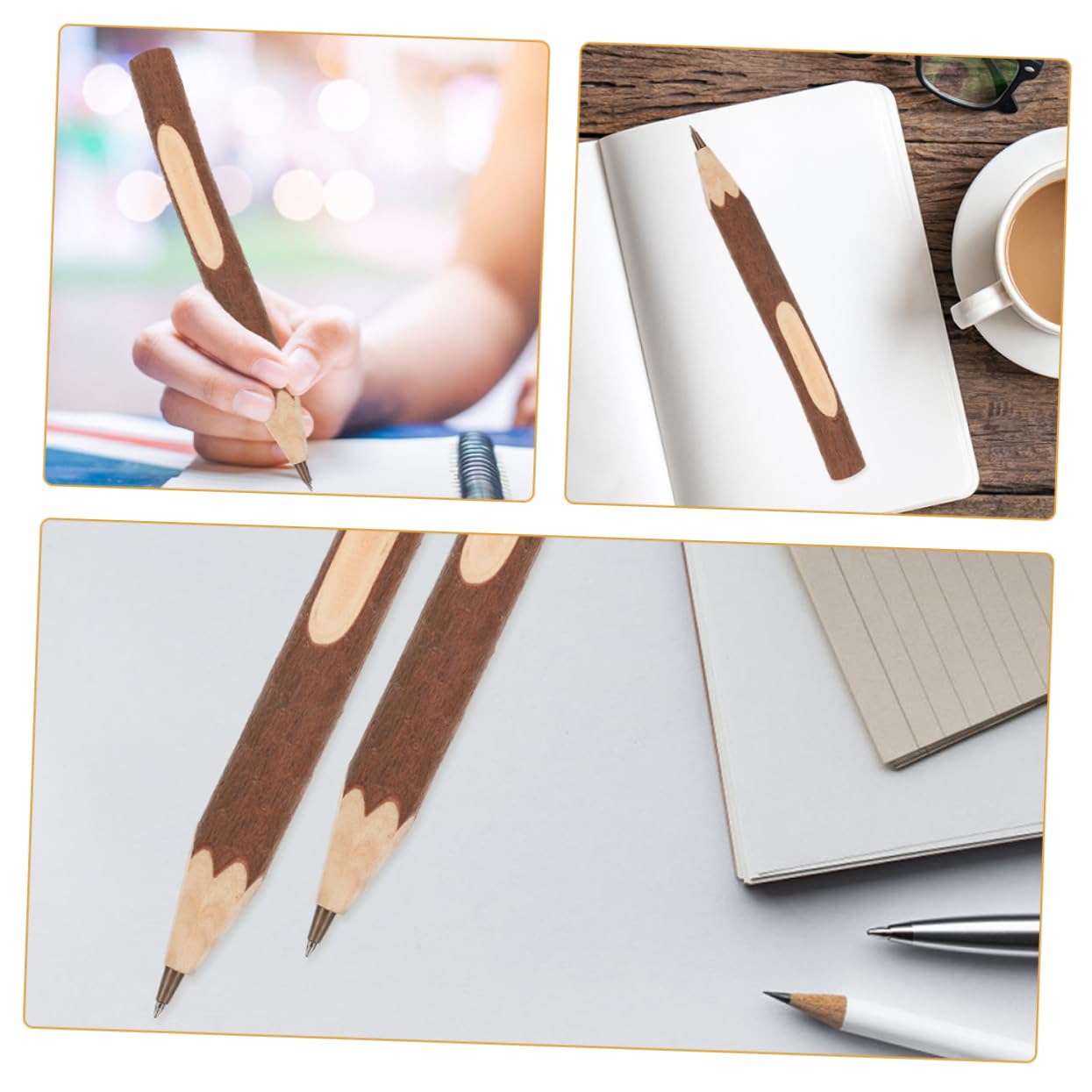 12 Matite In Legno Di Betulla Per Bambini – 13 Cm, Ideali Per Imparare A Scrivere, Regalo Di Fine Scuola