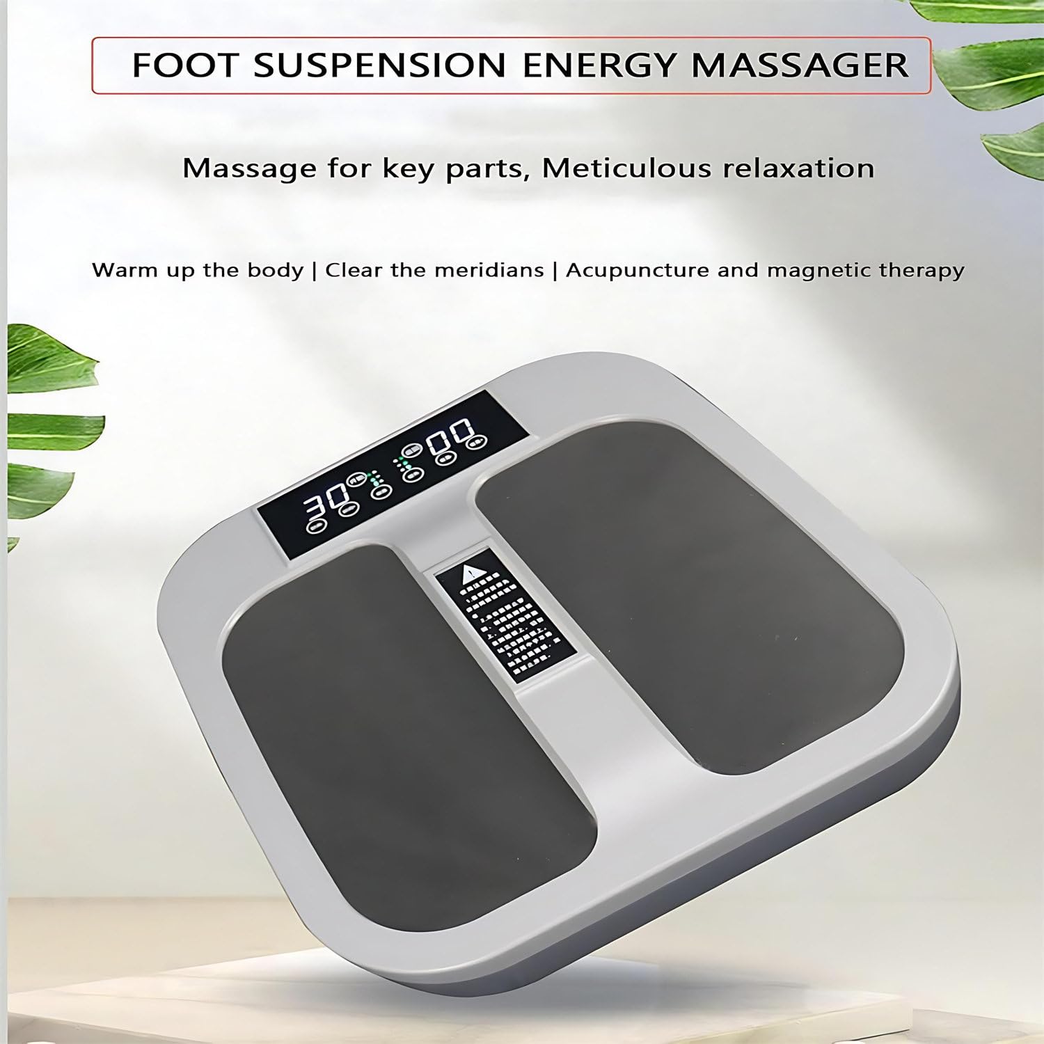 Vibrations-Fußmassagematte Mit Terahertz-Technologie: Kontinuierliche, Wohltuende Massage Von Der Fußsohle Aufwärts – Ideal Zur Förderung Der Durchblutung, Bei Plantarfasziitis