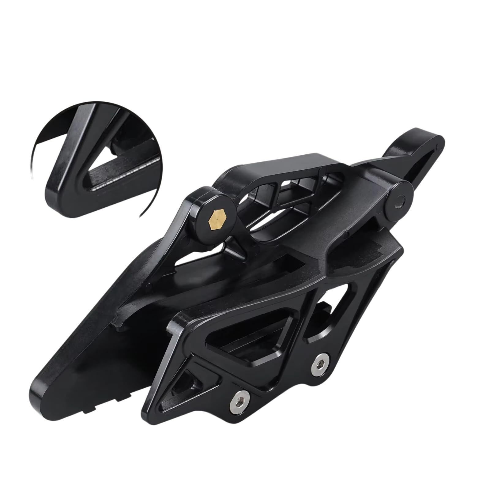 Accesorios para Motocicleta Cadena Cubierta De Piñón Compatible con Deslizante Guía Trasera Guía Y Tensor