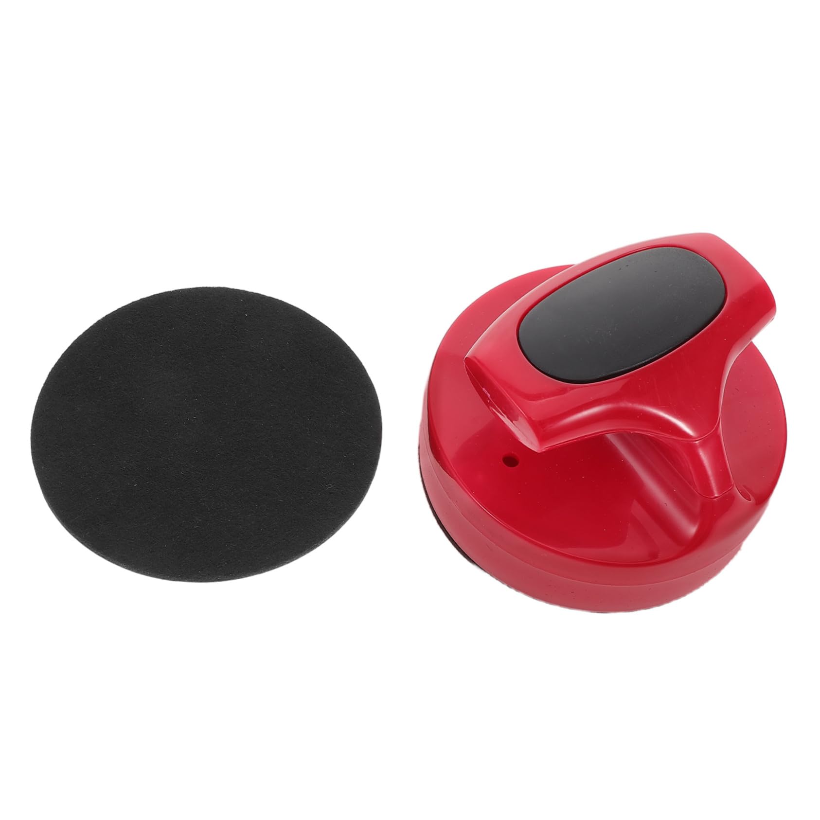 Hemoton Robust Air Hockey Pusher Lint Pad Self-Adhesive Patches for Air Hockey Paddle Easy to Replace