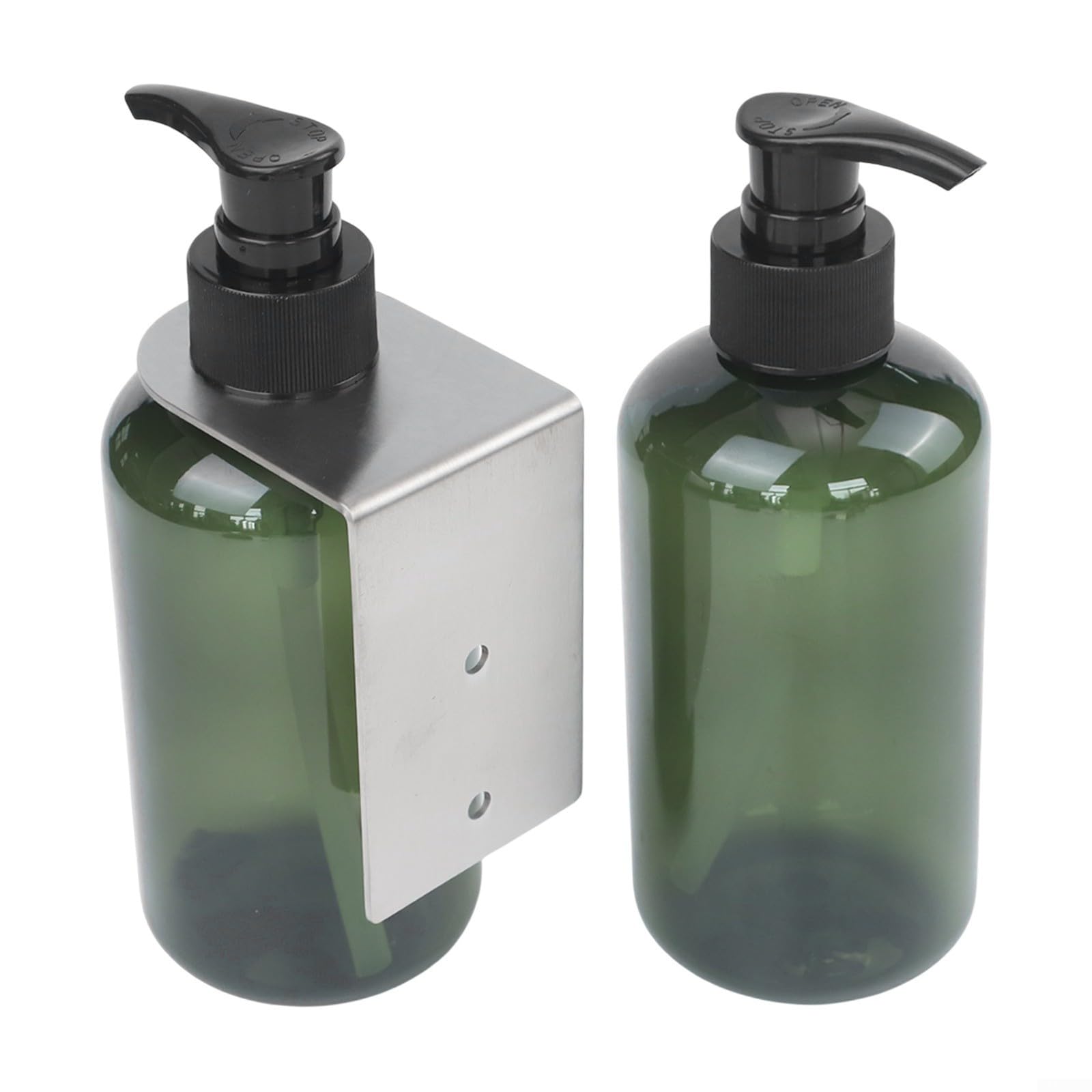 Dispensador De Jabón De Pared – 300ml, Soporte De Acero Inoxidable
