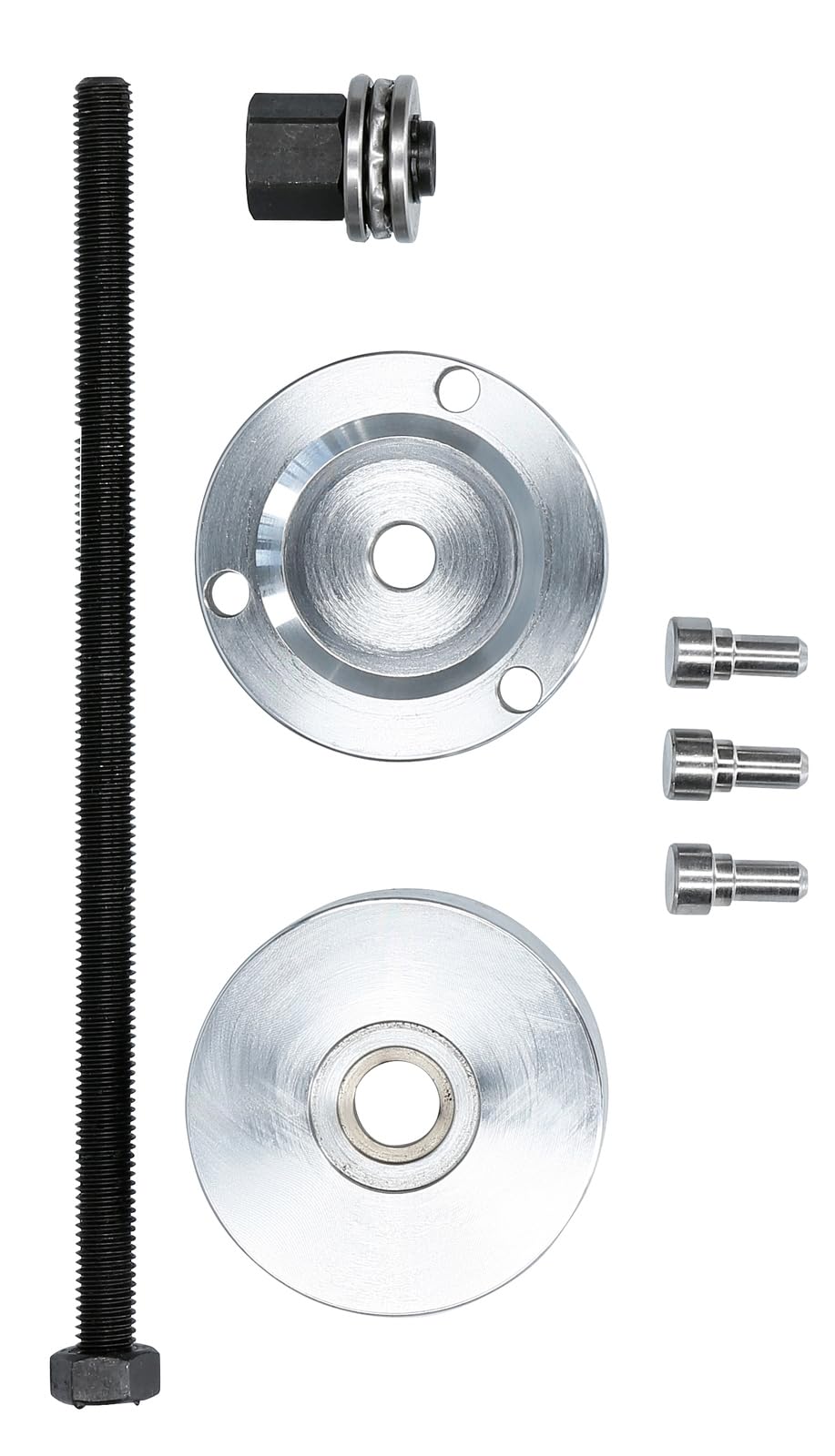 BRILLIANT TOOLS BT672250 Kit utensile silent block, per Fiat, 7 pz [Powered by KS TOOLS]