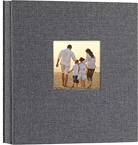 La mejor comparación de Albumes de fotos Top 10. 42 AZULDIMEN Álbum de fotos de tapa dura de lino, con capacidad para 600 fotos de 4x6, ideal para guardar los recuerdos de la familia, bodas, aniversarios, bebés y vacaciones....