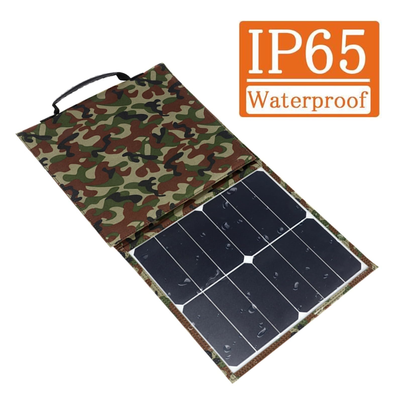 Składany panel słoneczny 300 W Zestaw ładowarki USB Kompletny powerbank Smart Phone Przenośny składany akumulator Camping Idealny Wynik
