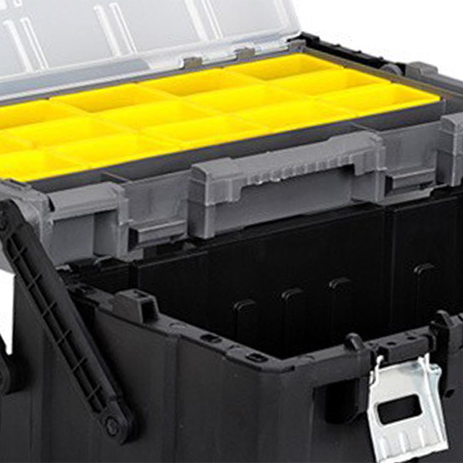 Caja De Herramientas Resistente Con Asa De Aluminio